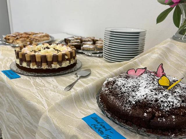 Kuchenauswahl für die Kaffeetafel